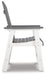 Transville Outdoor Dining Arm Chair (Set of 2) - De Avenue Furniture