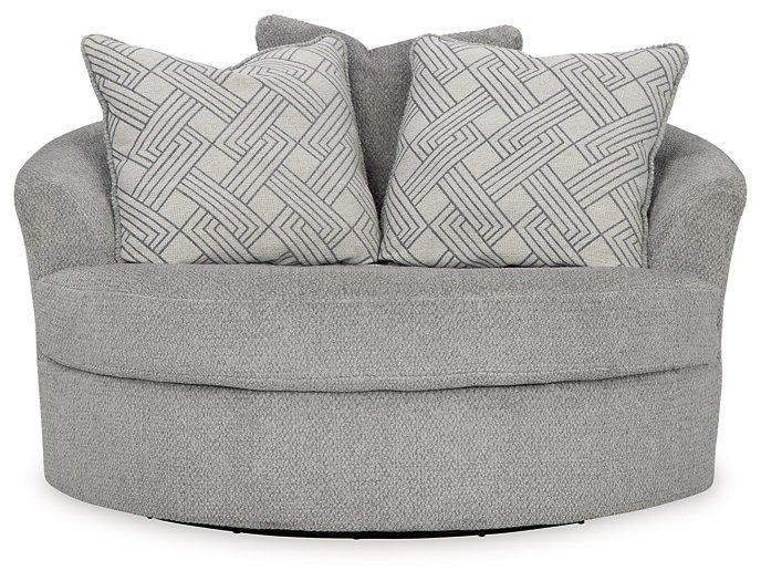 Casselbury Oversized Swivel Accent Chair - De Avenue Furniture