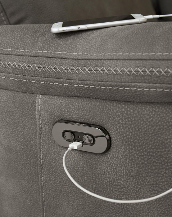 Next-Gen DuraPella Power Reclining Loveseat with Console - De Avenue Furniture