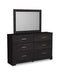 Belachime Dresser and Mirror - De Avenue Furniture