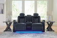 Fyne-Dyme Power Reclining Loveseat with Console - De Avenue Furniture
