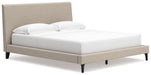 Cielden Upholstered Bed with Roll Slats - De Avenue Furniture