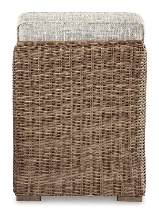 Beachcroft Outdoor Armless Chair with Cushion - De Avenue Furniture