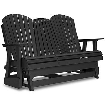Hyland wave Outdoor Glider Loveseat - De Avenue Furniture