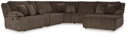 Top Tier Reclining Sectional with Chaise - De Avenue Furniture