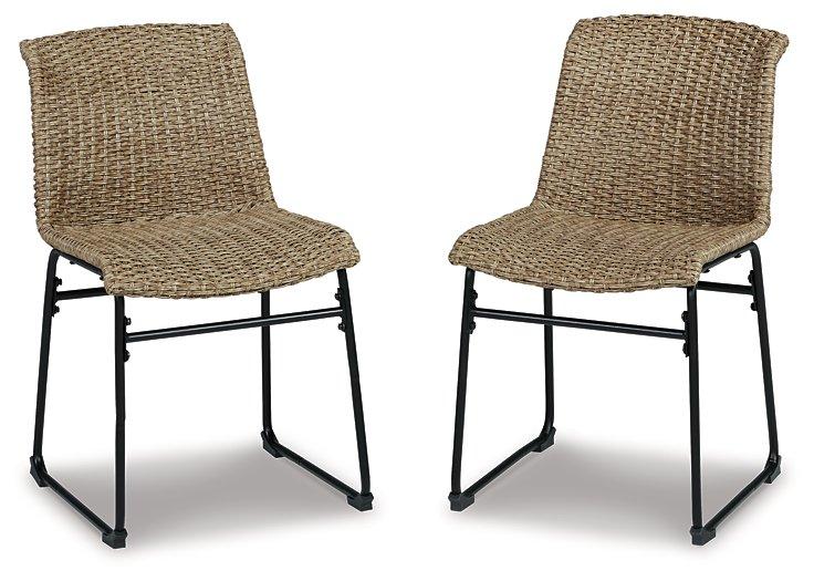 Amaris Outdoor Dining Chair (Set of 2) - De Avenue Furniture