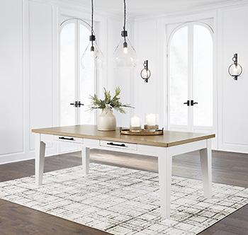 Ashbryn Dining Table - De Avenue Furniture