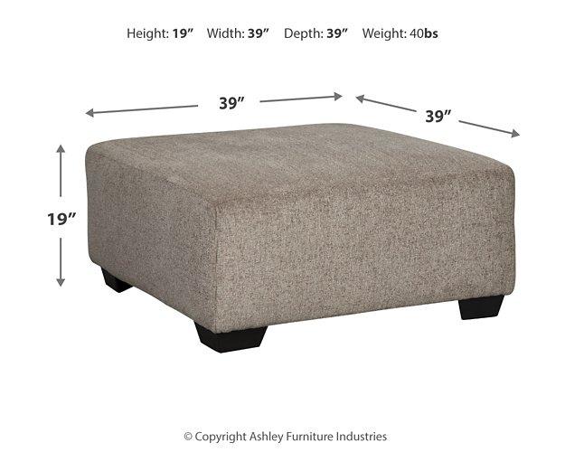 Ballinasloe Oversized Ottoman - De Avenue Furniture
