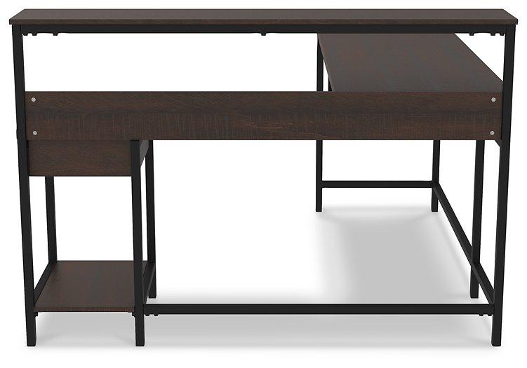 Camiburg Home Office L-Desk with Storage - De Avenue Furniture
