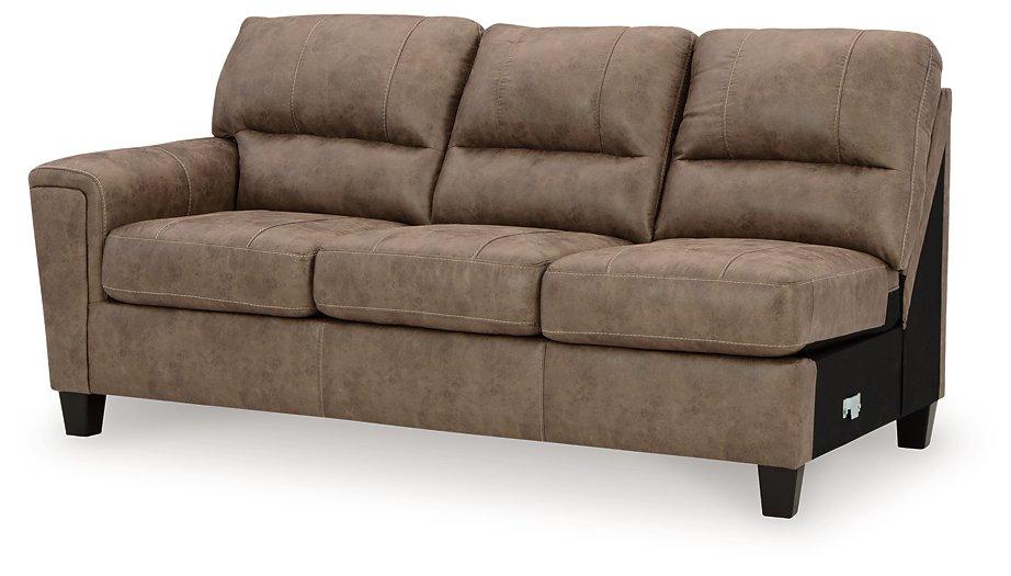 Navi 2-Piece Sectional Sofa Sleeper Chaise - De Avenue Furniture