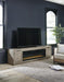 Krystanza TV Stand with Electric Fireplace - De Avenue Furniture