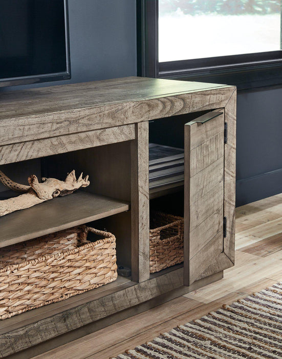 Krystanza TV Stand with Electric Fireplace - De Avenue Furniture