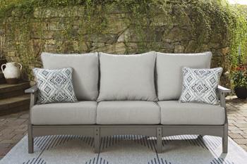 Visola Outdoor Sofa and Loveseat Set - De Avenue Furniture