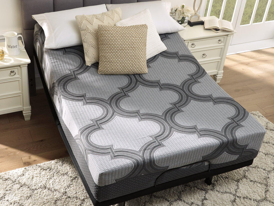 12 Inch Ashley Hybrid Mattress Set - De Avenue Furniture