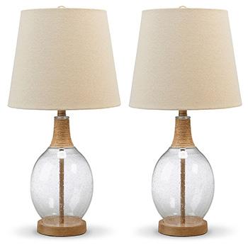 Clayleigh Table Lamp (Set of 2) - De Avenue Furniture