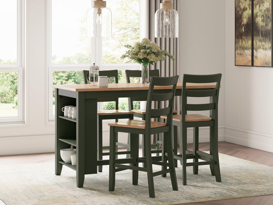 Gesthaven Counter Height Dining Table - De Avenue Furniture