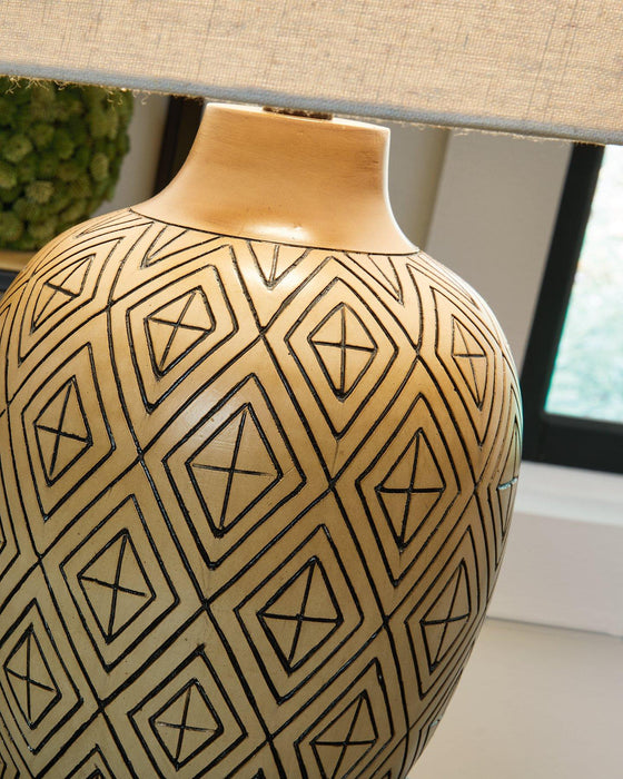 Jairgan Table Lamp (Set of 2) - De Avenue Furniture