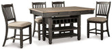 Tyler Creek Counter Height Dining Set - De Avenue Furniture