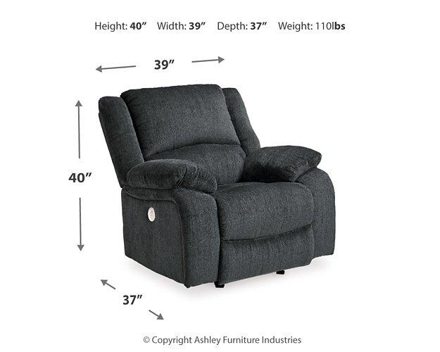 Draycoll Power Recliner - De Avenue Furniture