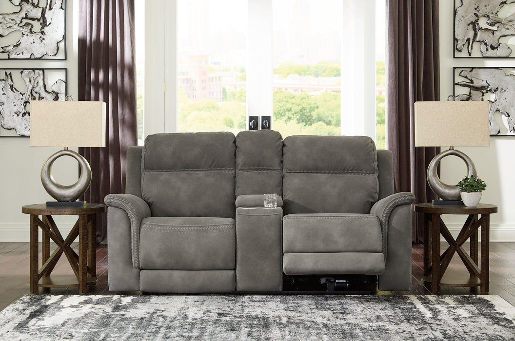 Next-Gen DuraPella Power Reclining Loveseat with Console - De Avenue Furniture