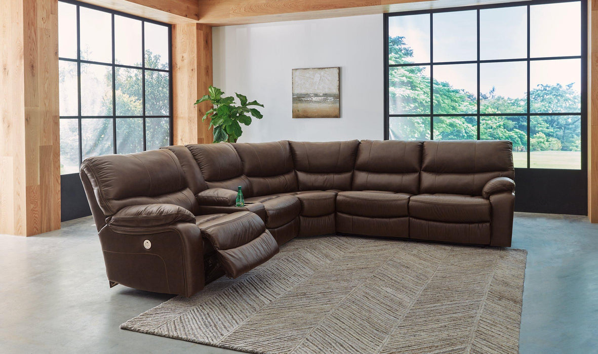 Family Circle Power Reclining Sectional - De Avenue Furniture