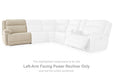 Double Deal Reclining Sectional with Console - De Avenue Furniture