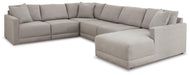 Katany Sectional with Chaise - De Avenue Furniture