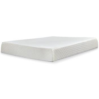 10 Inch Chime Memory Foam Mattress Set - De Avenue Furniture