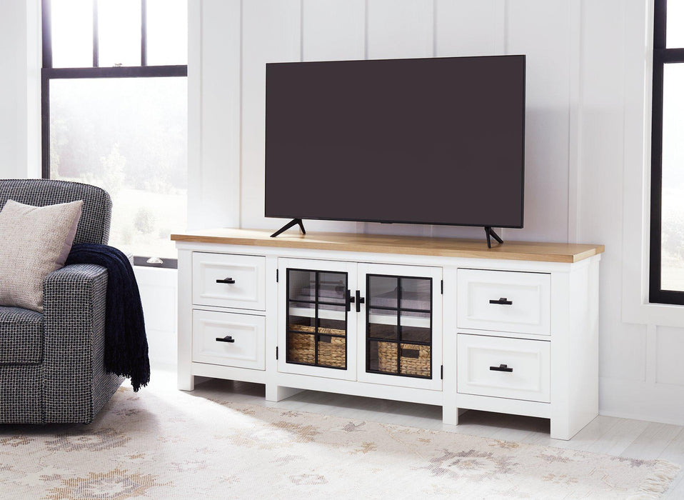 Ashbryn 74" TV Stand - De Avenue Furniture