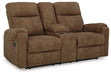 Edenwold Reclining Loveseat with Console - De Avenue Furniture