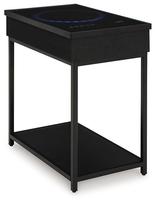 Gemmet Accent Table with Speaker - De Avenue Furniture