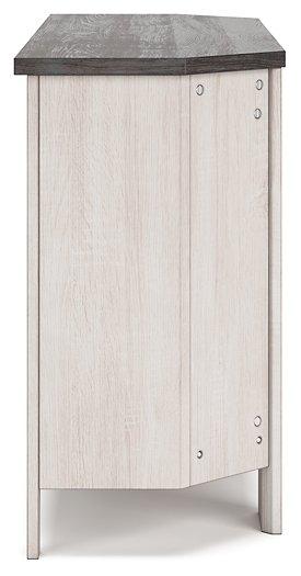 Dorrinson Corner TV Stand with Electric Fireplace - De Avenue Furniture