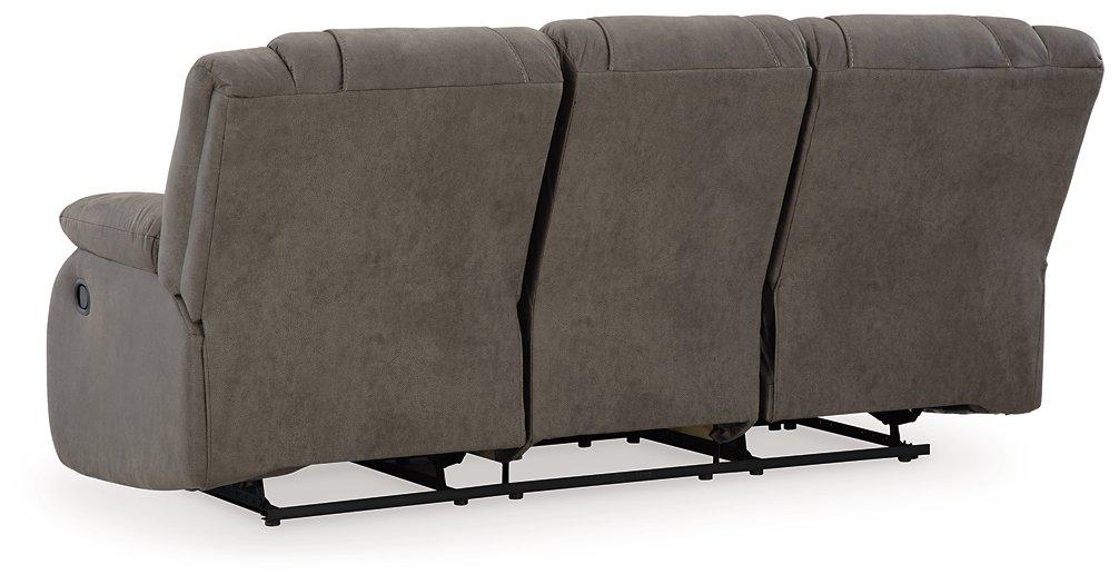 First Base Reclining Sofa - De Avenue Furniture