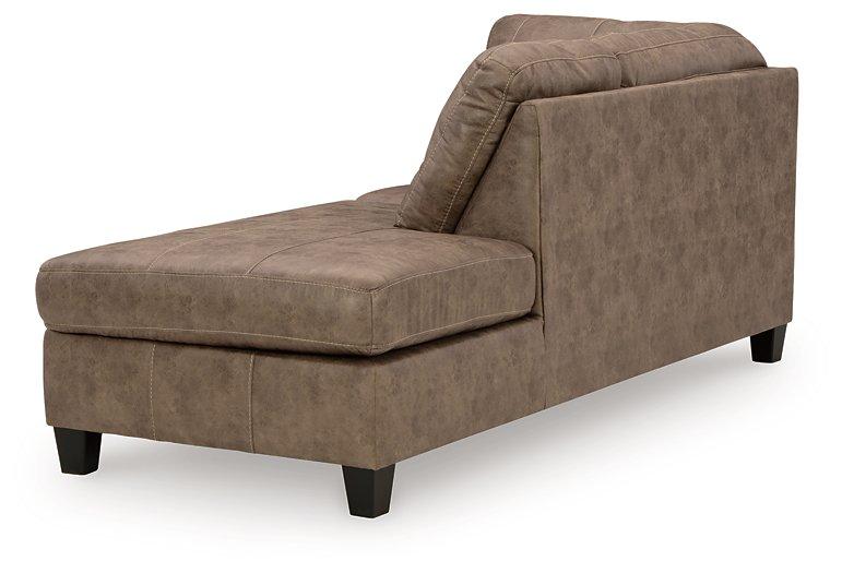 Navi 2-Piece Sectional Sofa Sleeper Chaise - De Avenue Furniture