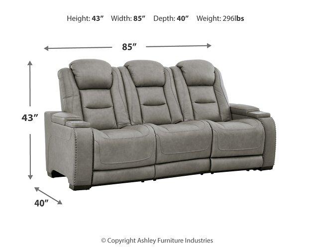 The Man-Den Power Reclining Sofa - De Avenue Furniture