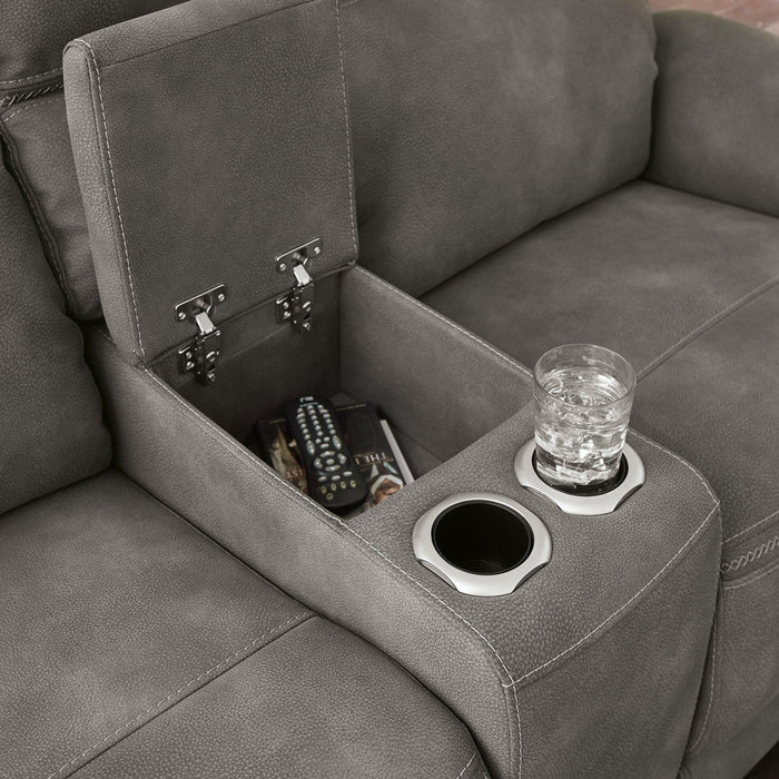 Next-Gen DuraPella Power Reclining Loveseat with Console - De Avenue Furniture