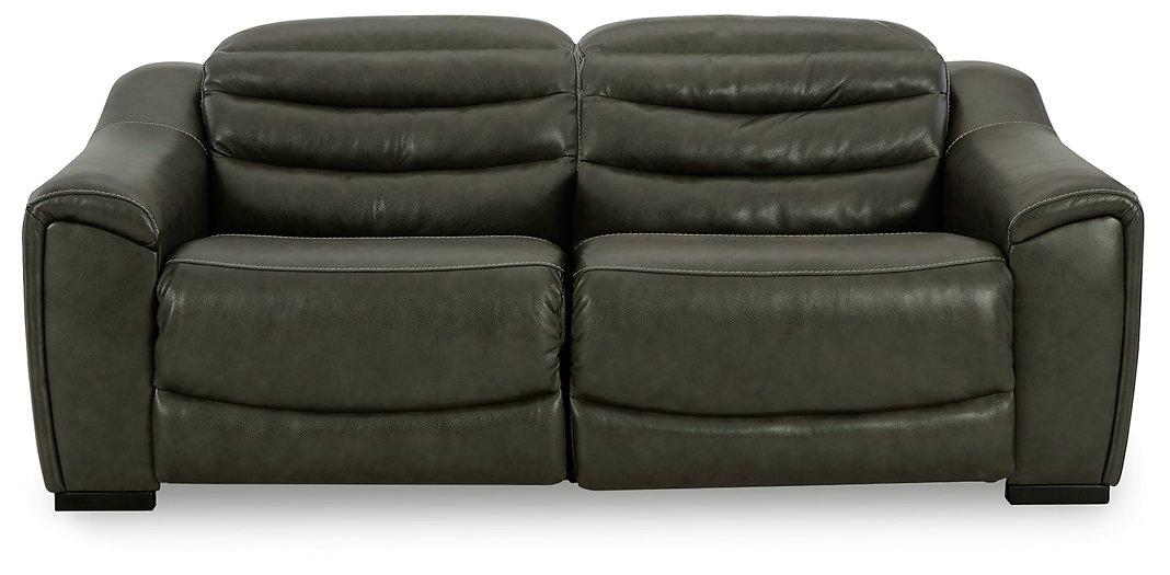 Center Line Power Reclining Sectional Loveseat - De Avenue Furniture