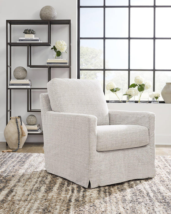 Nenana Next-Gen Nuvella Swivel Glider Accent Chair - De Avenue Furniture