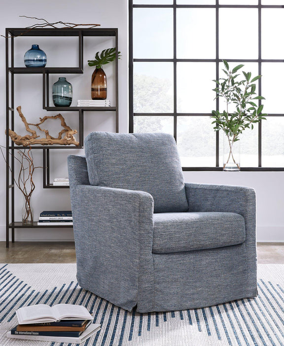 Nenana Next-Gen Nuvella Swivel Glider Accent Chair - De Avenue Furniture