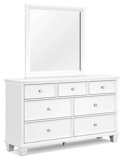 Fortman Dresser and Mirror - De Avenue Furniture