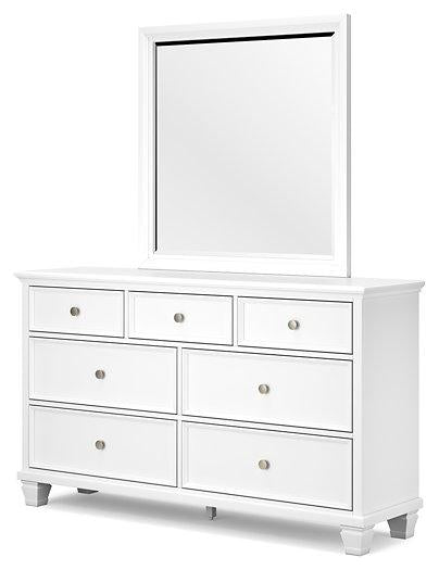 Fortman Dresser and Mirror - De Avenue Furniture