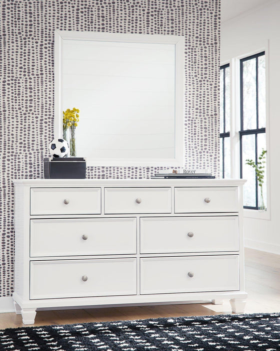 Fortman Dresser and Mirror - De Avenue Furniture