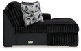 Midnight-Madness Sectional with Chaise - De Avenue Furniture