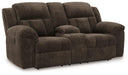 Frohn Reclining Loveseat with Console - De Avenue Furniture