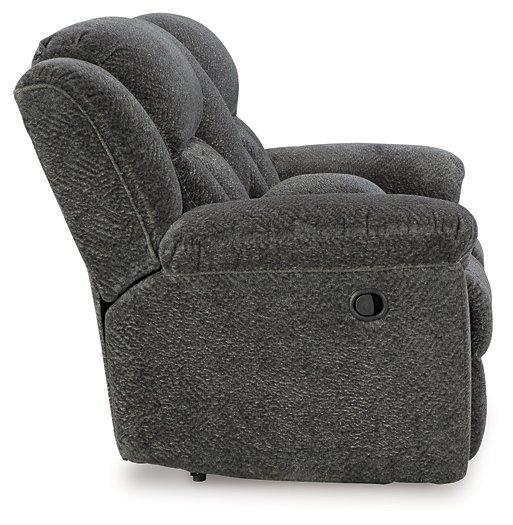 Frohn Reclining Loveseat with Console - De Avenue Furniture