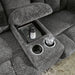 Frohn Reclining Loveseat with Console - De Avenue Furniture