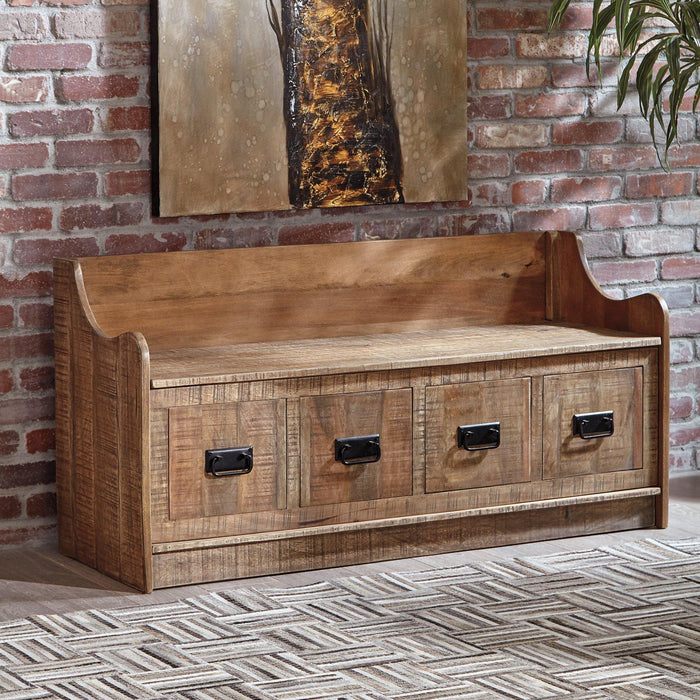 Garrettville Storage Bench - De Avenue Furniture