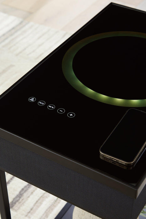 Gemmet Accent Table with Speaker - De Avenue Furniture