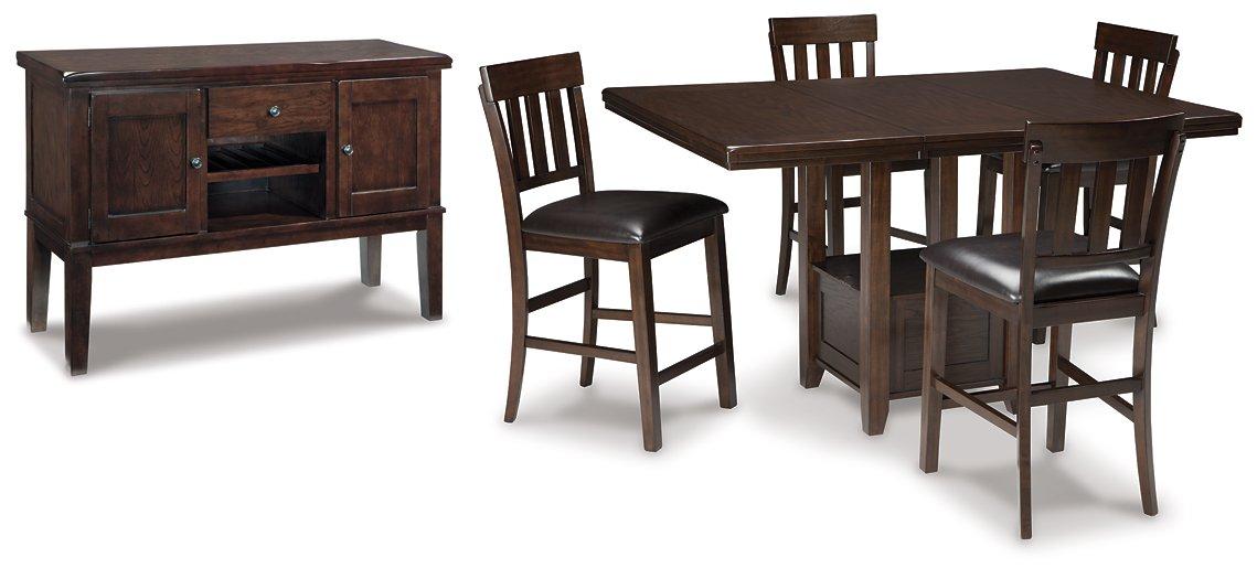 Haddigan Counter Height Dining Set - De Avenue Furniture