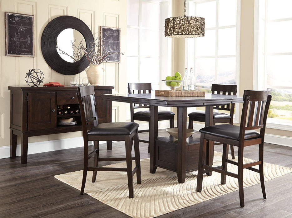Haddigan Counter Height Dining Set - De Avenue Furniture